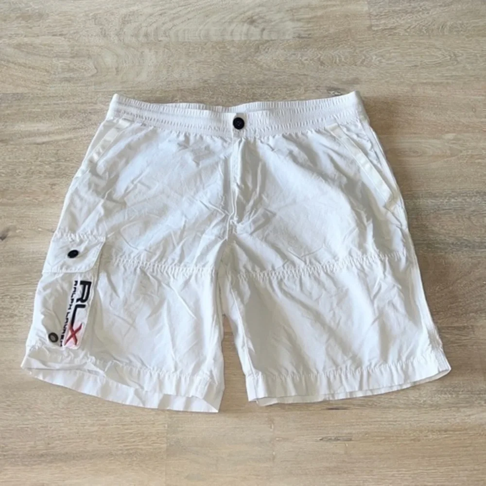 Ralph Lauren RLX White Swim‎ Trunks Shorts